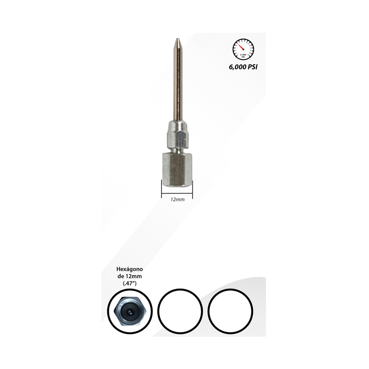 BOQUILLA PARA GRASA /DE PUNTA