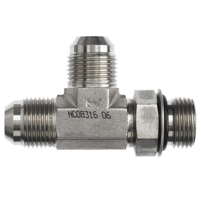 TEE O-RING BOSS LATERAL A MACHO JIC