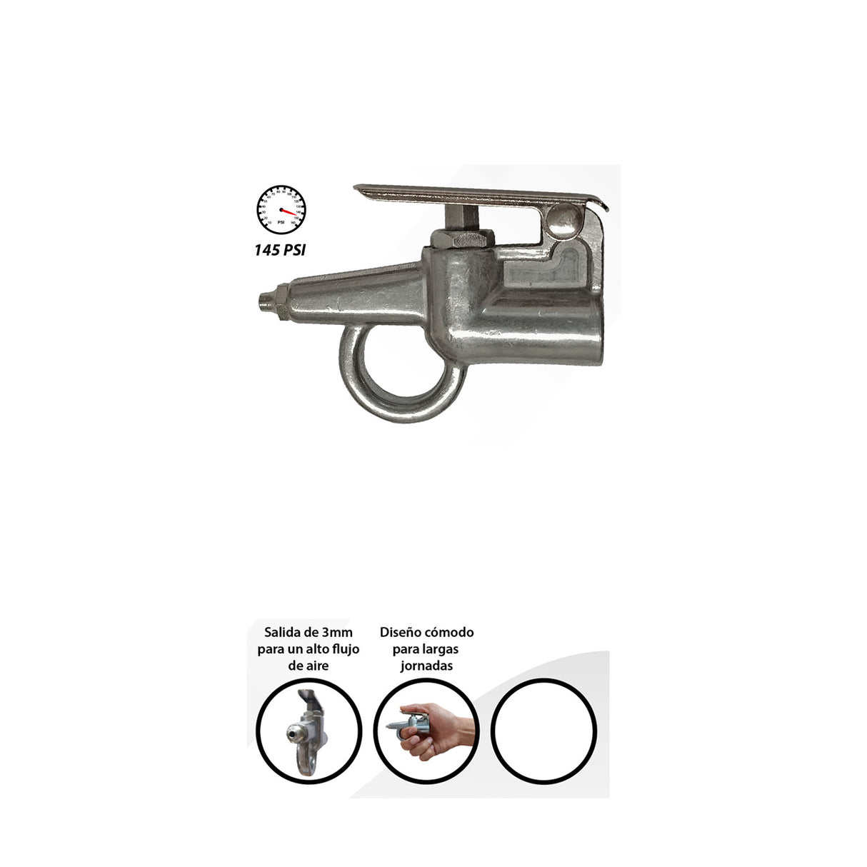 PISTOLA PARA SOPLETEAR AIRE