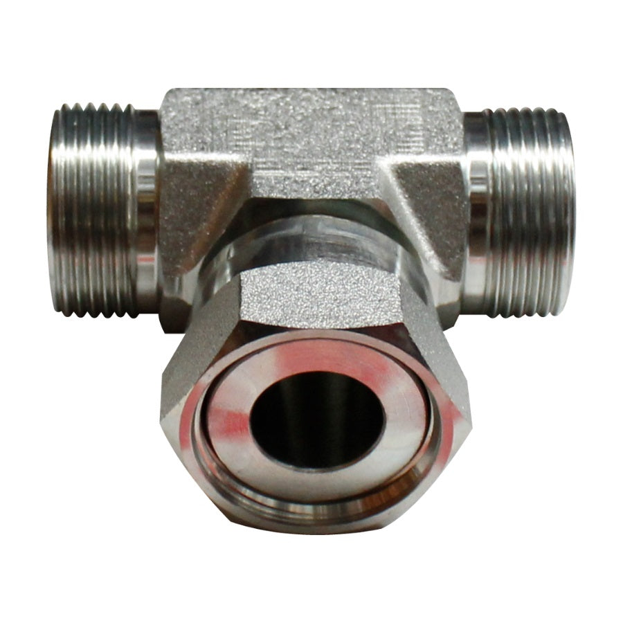 ADAPTADORES SERIE CARA PLANA CON ORING