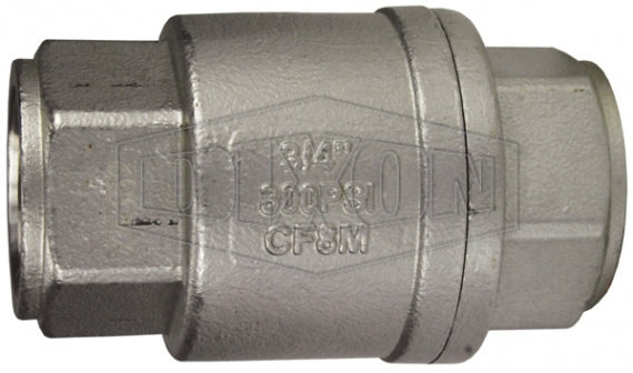 VALVULA CHECK 1 ACERO INOX 800PSI