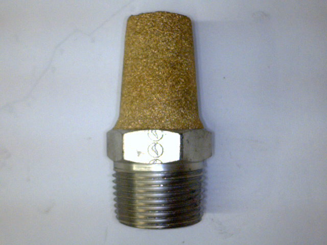 SILENCIADOR DE 1 NPT BRONCE SINTERIZADO