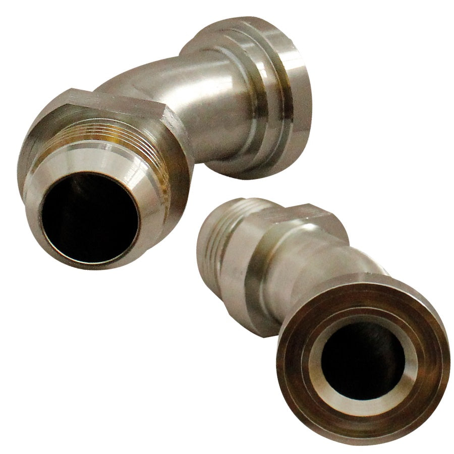 ORING FLANGE A MACHO JIC CODO 45 GRAD