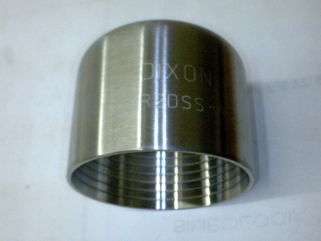 FERULA DE 2 ACERO INOX.