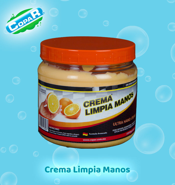 CREMA LIMPIA MANOS NARANJA 1 KG.