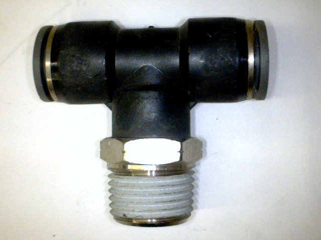 CONECTOR T ROTABLE TUBO 5/32 ROSCA 1/