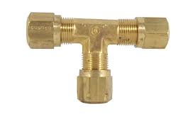 TEE UNION TUBO A TUBO, CENTRO PARA TUBO