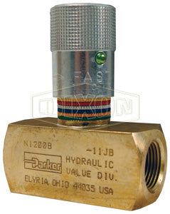 VALVULA REGULADORA 1/8 BRONCE SIN CHECK