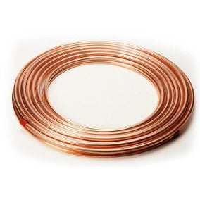 TUBO DE COBRE FLEXIBLE 3/8 L 15.24MT
