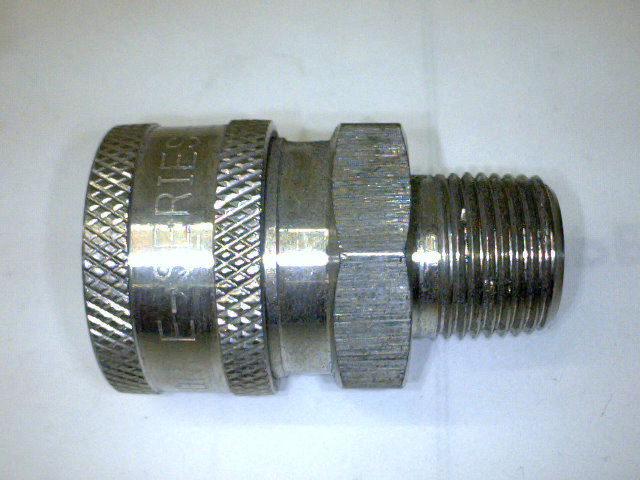 ESPIGA P/COPLE RAPIDO ACERO INOXIDABLE