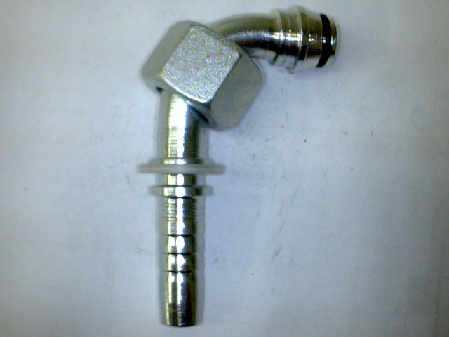 HEMBRA CODO 90G MILIMETRICA C/ORING, GIR M21593-06-22