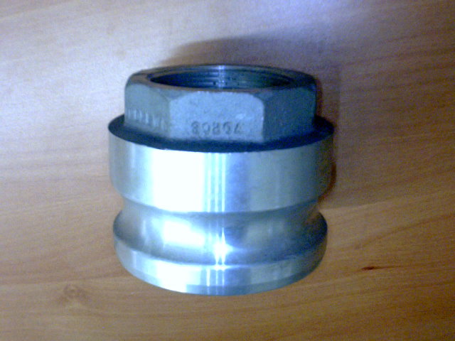 PARTE A ALUMINO MACHO 3 NPT 2"
