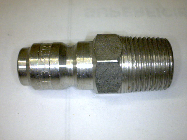 ESPIGA P/COPLE RAPIDO ACERO INOXIDABLE